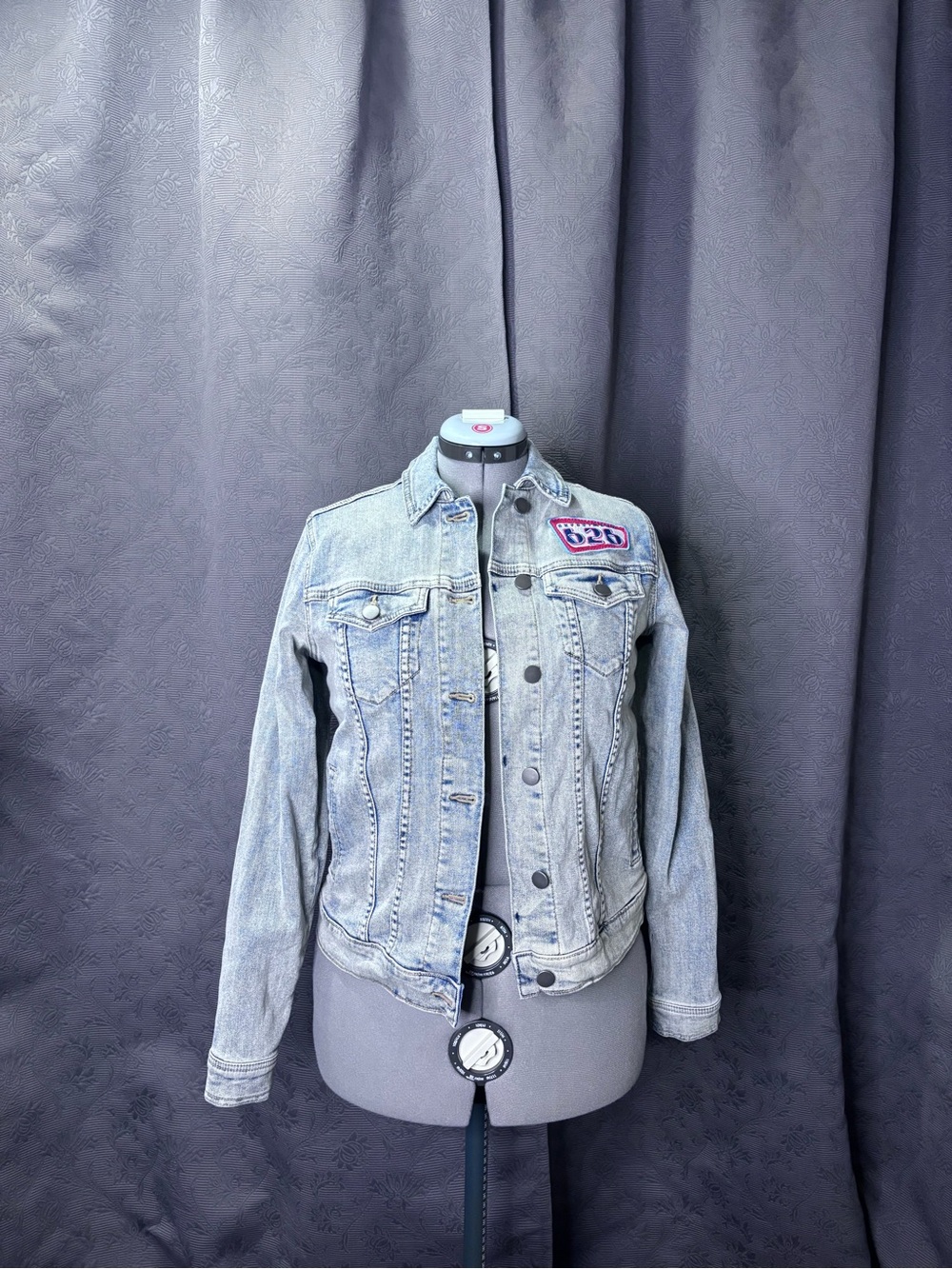 Lilo and Stitch Light Wash Denim Jacket - Women's Casual Jean Coat